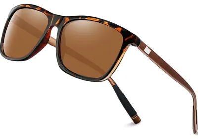 Produktbild von KANASTAL Sonnenbrille Damen Herren Polarisierte Braun Leopard