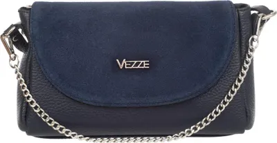 Produktbild von Vezze Carino Lederhandtasche in Marineblau