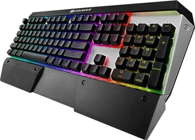 Zdjęcie produktu dla Cougar CGR-WM1MB-ATR COUGAR Gaming Tastatur Attack X3 RGB Mech. Cherry MX rot