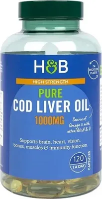 Productafbeelding van Holland & Barrett | Levertran 1000 mg
