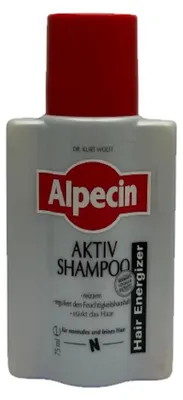 Produktbild von Alpecin Aktiv Shampoo reizarm – Hair Energizer, reguliert Feuchtigkeitshaushalt, stärkt feines & normales Haar, getestet