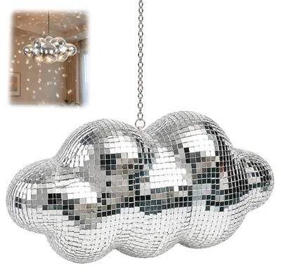 Productafbeelding van Discobol, wolk, 31 x 15 cm, spiegel-discobal