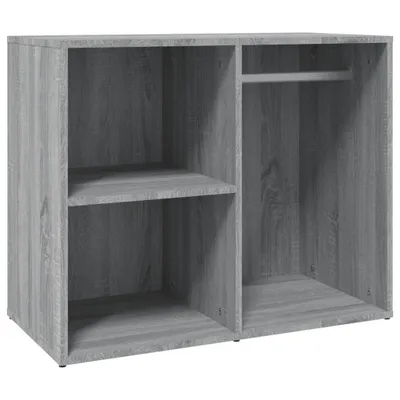 Produktbild von Regal für Schminktisch Grau Sonoma 80x40x65 cm Holzwerkstoff