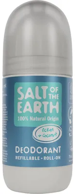 Productafbeelding van Salt Of The Earth Natural Deodorant Roll On, Ocean & Coconut (75 ml)