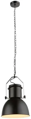 Produktbild von LED Pendelleuchte, Metall schwarz, E27, H 120 cm