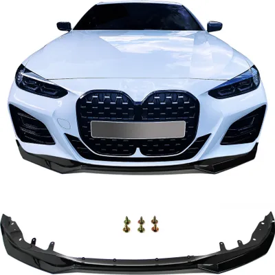 Immagine prodotto di Spoiler anteriore spoiler labbro paraurti nero lucido per BMW Serie 4 G22 dal 2020-