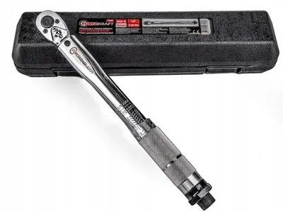 Obrázok produktu pre 1/4" momentový kľúč 2-24 Nm s certifikátom, puzdro Forcekraft