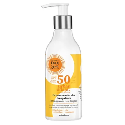 Zdjęcie produktu dla Dax Sun Ochronne mleczko do opalania intensywnie nawilżające SPF50, 150ml