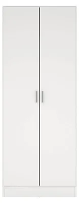 Produktbild von Mehrzweckschrank 2-Türig - Weiß 37x180h cm