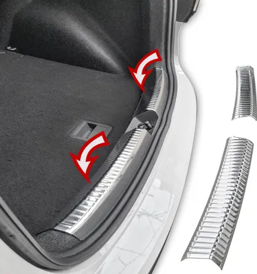 Produktbild von Ladekantenschutz Edelstahl innen Chrom passend für VW Taigo | Typ CS | BJ ab 2021>