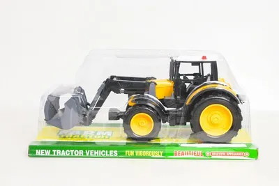 Zdjęcie produktu dla Traktor żółty z łyżkš 666-216C 14374