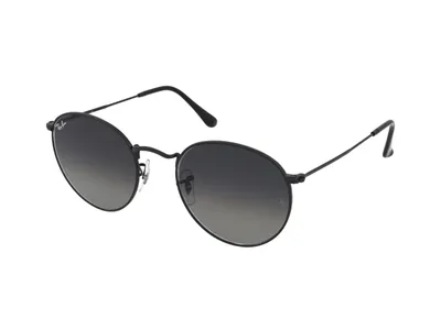Obrázok produktu pre Ray-Ban Round Flat Lenses, Dospelý, Uni, Kolo, Kolo, Plný rámik, Čierna
