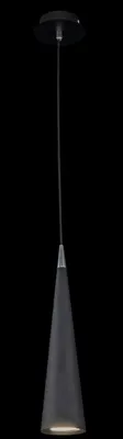 Immagine prodotto di Casa Padrino lampada a sospensione nero / argento Ø 10 x H. 158 cm - Lampada a sospensione in metallo regolabile in altezza