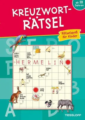 Immagine prodotto di Kreuzworträtsel: Rätselspaß für Kinder (blau)