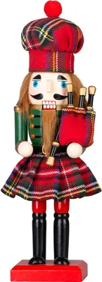 Produktbild von Dekoration MagicHome Weihnachten, Nussknacker, rot, 8x6x28 cm