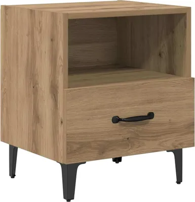 Produktbild von Nachttisch Artisan-Eiche 40 x 35 x 47,5 cm Holzwerkstoff