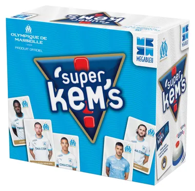 Obrázok produktu pre Super Kems Olympique de Marseille – spoločenská hra – MEGABLEU – vhodné od 6 rokov