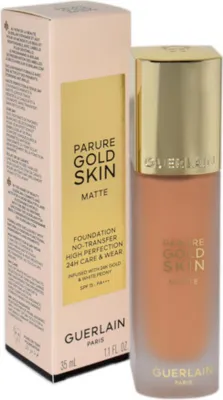 Zdjęcie produktu dla Guerlain Parure Gold Skin Matte Intensywnie korygujący podkład z formułą no-transfer 4N, 35 ml