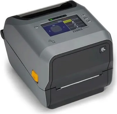 Produktbild von Zebra ZD621R TT Etikettendrucker 203dpi Disp. Farbe RFID USB RS232 BT Ethernet grau