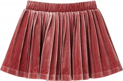 Immagine prodotto di vidaXL Gonna a pieghe per bambini rosa medio 140