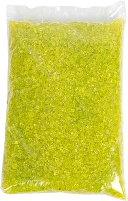 Produktbild von Glasgranulat, Glassplitt 2-4 mm apfelgrün 5 Kg  Eurosand