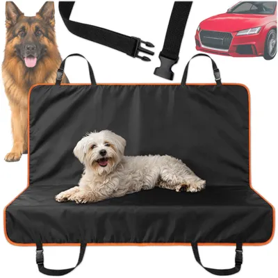 Produktbild von KRUMAD Kofferraumschutz Hund, Hundedecke Auto, Schutzmatte Kofferraum, Kofferraumabdeckung für Hunde & Gepäck, vielseitig einsetzbar