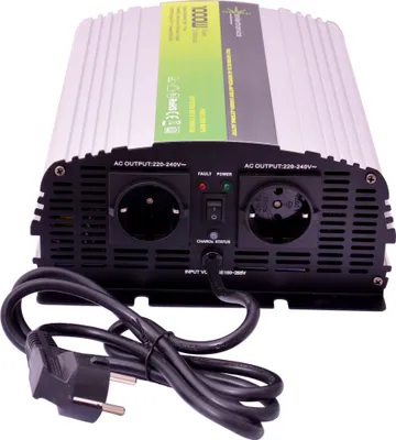Produktbild von Spannungswandler 12V 230V USV Reiner Sinus Wechselrichter: 1000 W