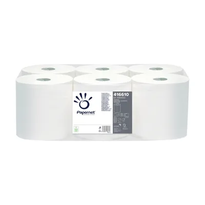 Zdjęcie produktu dla Papernet 416610, Celuloza, Biały, 292 m, 197 mm, 19,8 cm, 6 cm