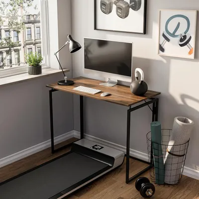 Produktbild von Schreibtisch klappbar, 80x40 cm, schmal, für Homeoffice