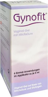 Produktbild von Gynofit Vaginal Gel a.Bas.v.Milchsäure+Glycoge 6X5 ml