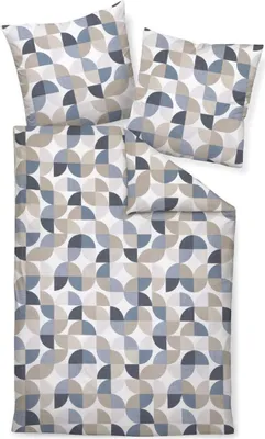 Produktbild von Janine Design Feinbiber Bettwäsche-Garnitur DAVOS 65121 Farbe lila beere-05 Größe 200x220 2x80x80cm