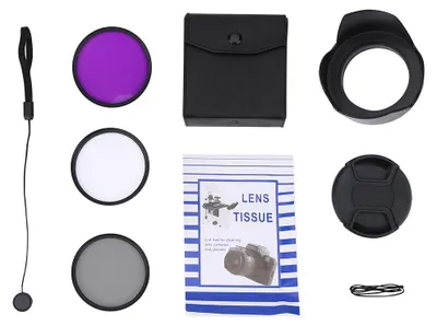 Obrázek produktu pro Sada objektivových filtrů 67 mm UV-CPL-FLD s ochranným pouzdrem, fotografické příslušenství