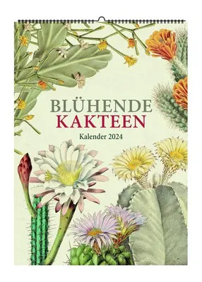 Produktbild von Blühende Kakteen. Wandkalender 2024