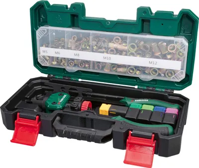 Produktbild von PARKSIDE®  Nietmutternzange, inkl. Zubehör 150tlg.