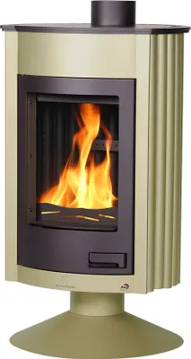 Image de HS FLAMINGO poêle MASTERFLAMME Medie II - olive