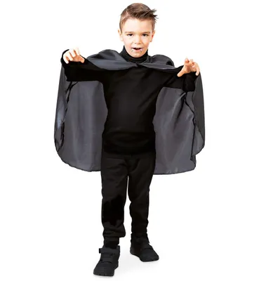 Produktbild von Cape Umhang Poncho Vampir Daemon Fledermaus für Kinder, vielseitig einsetzbar (98)