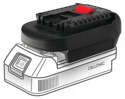 Immagine prodotto di CELLONIC Adattatore per batteria compatibile con Milwaukee