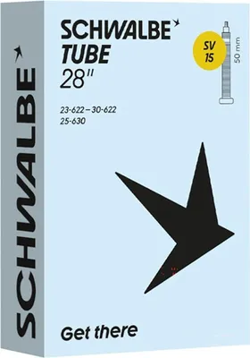 Obrázok produktu pre Schwalbe duša SV 15, 27/28x0.9-1.20", 23/30-622/630, SV 50mm