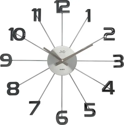 Produktbild von Design-Wanduhr JVD HT072.4, 49cm
