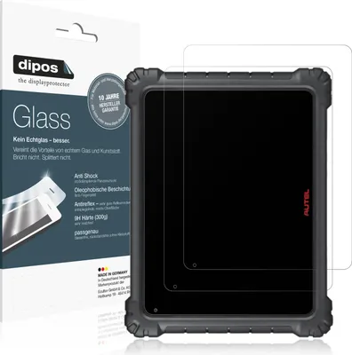 Produktbild von 2x Schutzfolie für ASUS Rog Zephyrus G16 2025 matt - Anti-Shock 9H Folie dipos Glass Kunststoffglas