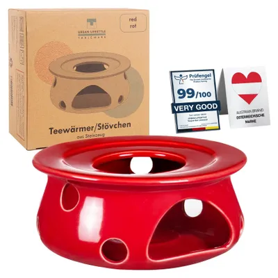 Productafbeelding van Keramische Theepot Warmhouder met Teelicht