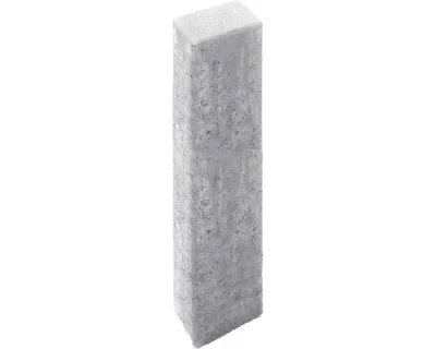 Produktbild von Rechteckpalisade iMount Corner grau 16,5 cm x 12 cm x 120 cm