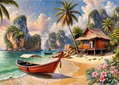 Produktbild von CHERRY PAZZI Puzzle Thai RJ 1000 Stü ck