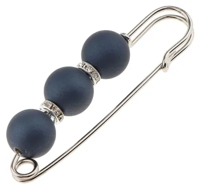 Produktbild von Sharplace Broschen & Anstecknadeln mit Perlen für Damen, Blau