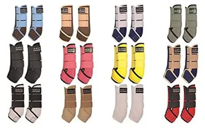 Produktbild von HKM 2749 Softopren Gamaschen Colour, Springgamaschen anatomisch, XL 1 Paar
