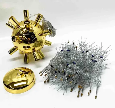 Produktbild von Qamra Kronleuchter, 16 Lichter Mordern Kronleuchter, Gold Kronleuchter Lampen, Kristall Pendelleuchte, Hängelampe für Wohnzimmer Schlafzimmer Esszimmer