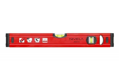 Produktbild von Wasserwaage Nivela 2 Libellen, 40cm / Verpackung 1 Stk.