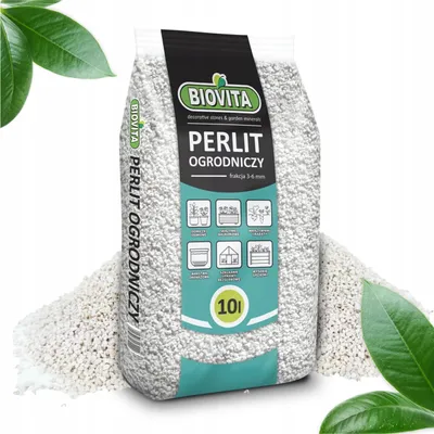 Produktbild von Biovita Gartenbau-Perlit 10L Natürlicher Bodenverbesserer Bodenzusatz