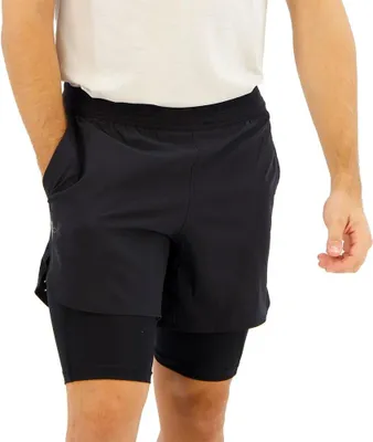 Produktbild von Under Armour Peak Woven 2-in-1 Kurze Hose Schwarz L Herren Schwarz L