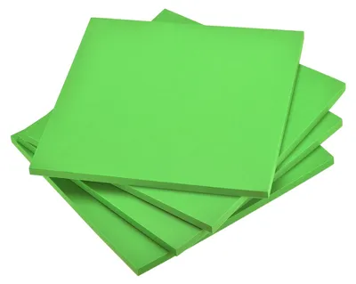 EVA-Schaumstoffplatten 4 Stück 20x22 cm 10 mm grün